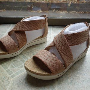 Adrienne Vittadini Claud Sandals in Coral